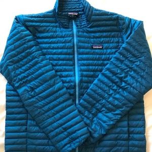 Men's Blue Patagonia Down Jacket